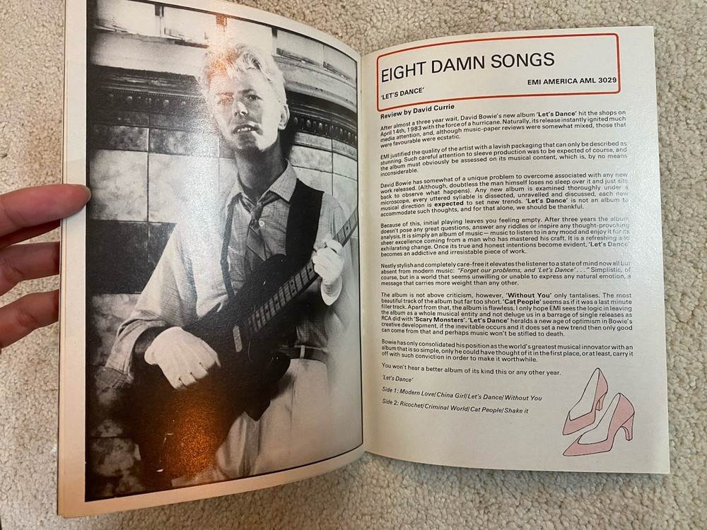 David Bowie Starzone 7 Magazine