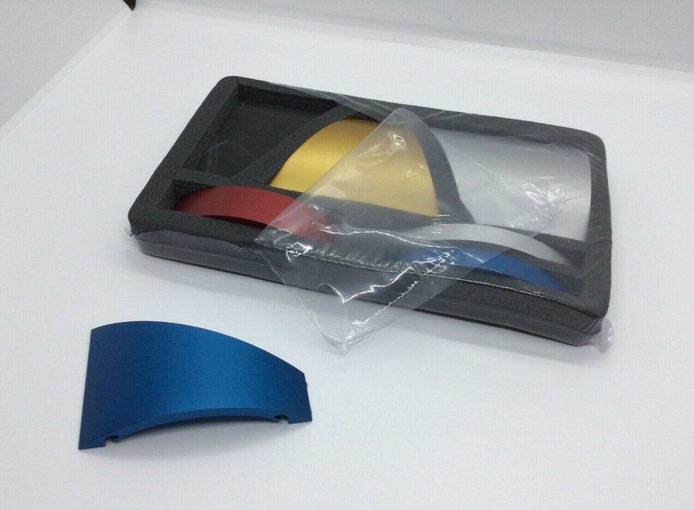 Mirtec Accentia Curved Anodized Aluminum Sign Frame Component Samples Accents