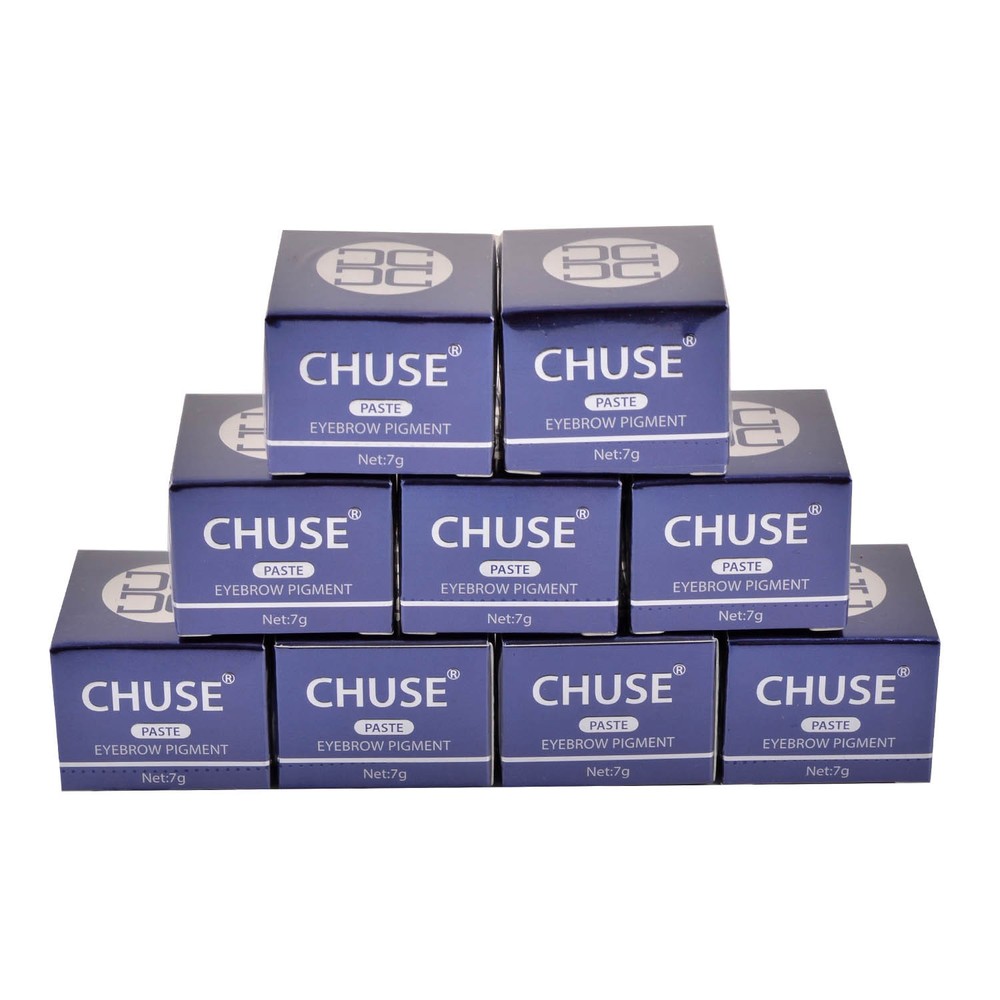 Chuse Microblading Pigment SPMU Eyebrow Permanent Makeup Ink 7g/bottle Dermatest