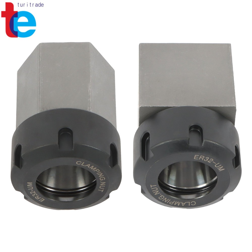1 piece ER-32 Collet Block Spring Hex & Square Chuck Holder Set For CNC Machine