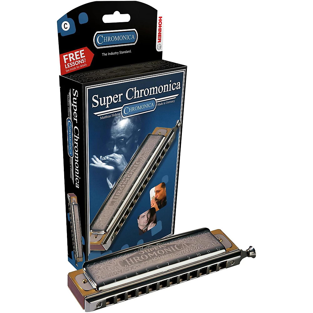 Hohner 270 Super Chromonica Chromatic Harmonica D