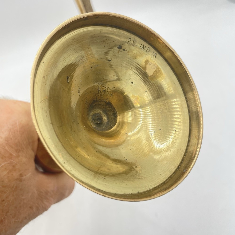 Etched Brass Ewer & Vase India