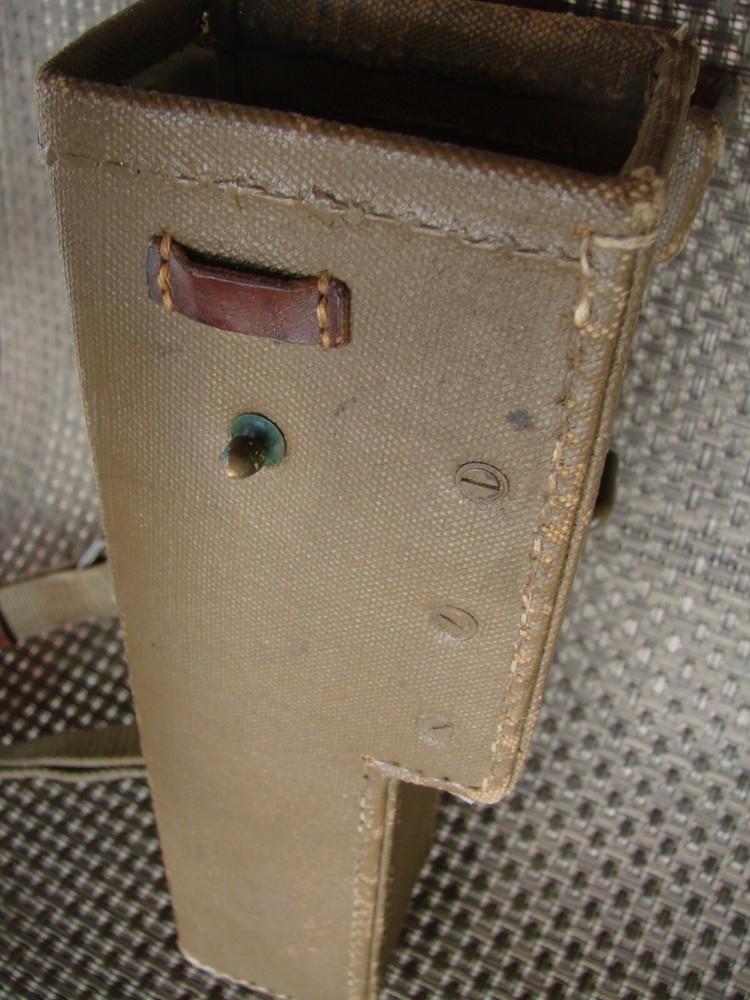 WW2 Japanese Sniper Scope Case...for 4x Type 99 Scope...WITH STRAPS:
