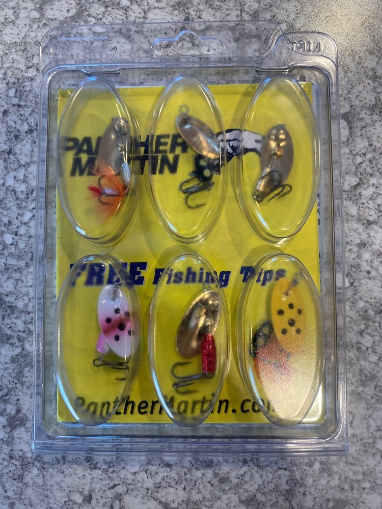 6 Piece Panther Martin Spinner Kit 6 Great Patterns