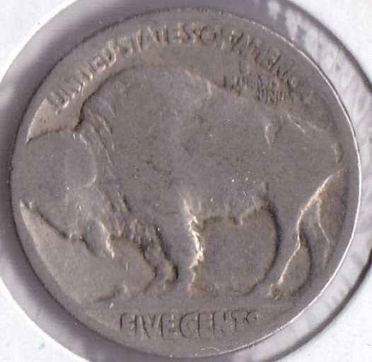 1920 Buffalo Nickel Acid Dated L14