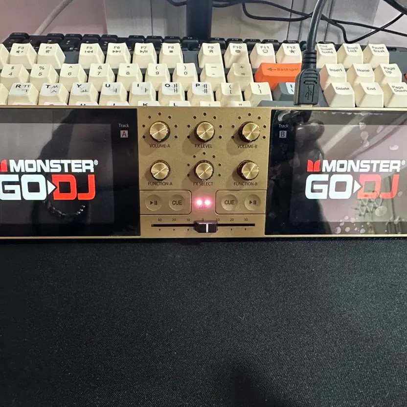Monster GODJ Portable DJ Controller Compact Audio Mixer
