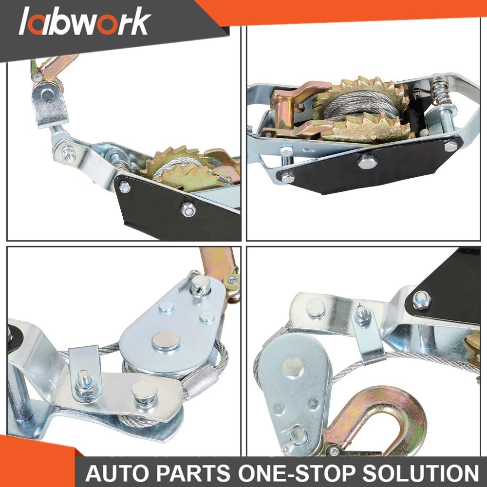 Labwork Cable Puller 2-Ton Dual Gear Power Puller High Quality Hand Power