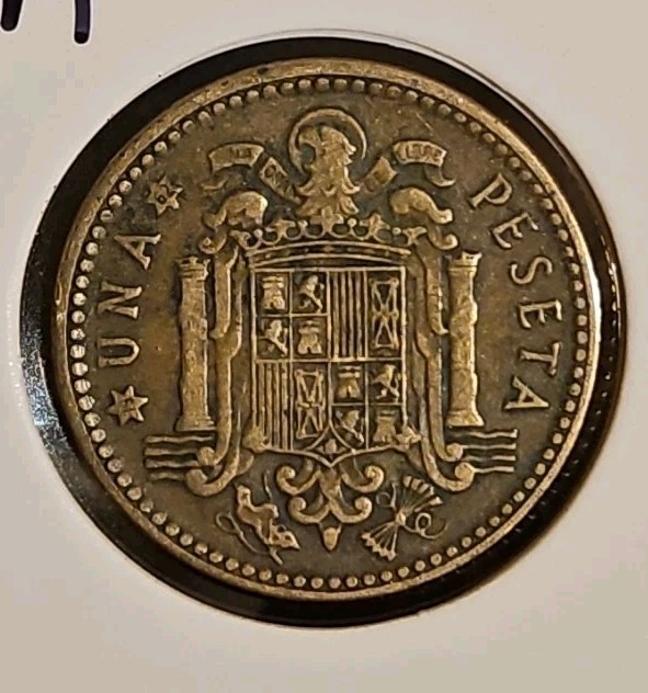 1953(62) Spain 1 Peseta