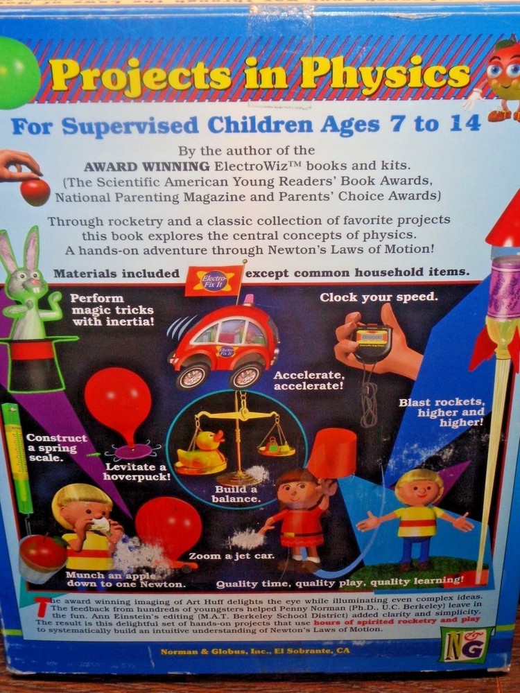 Newtons Wizard by Norman, Penny, Ph.D. PROJECTS IN PHYSICS KIT