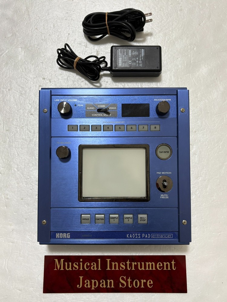 Korg Kaoss Pad entrancer KPE1 Audio Video Processor with Power Cable