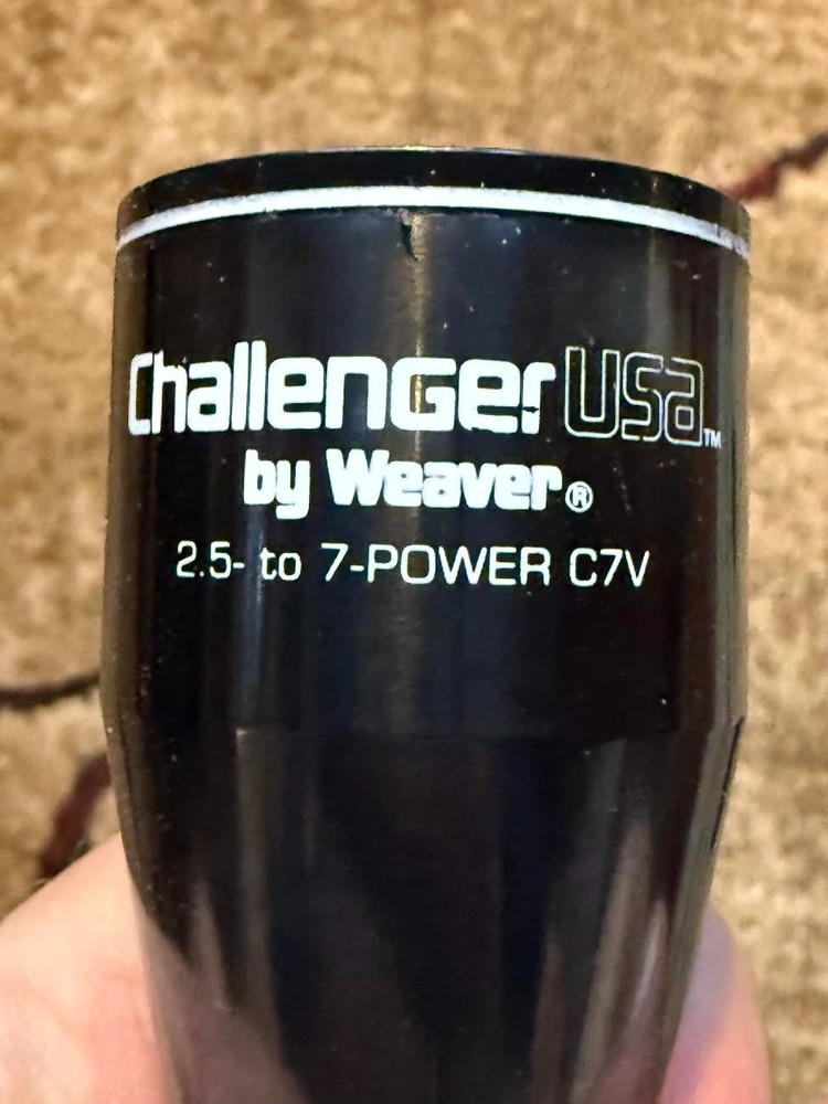 Weaver challenger vintage scope