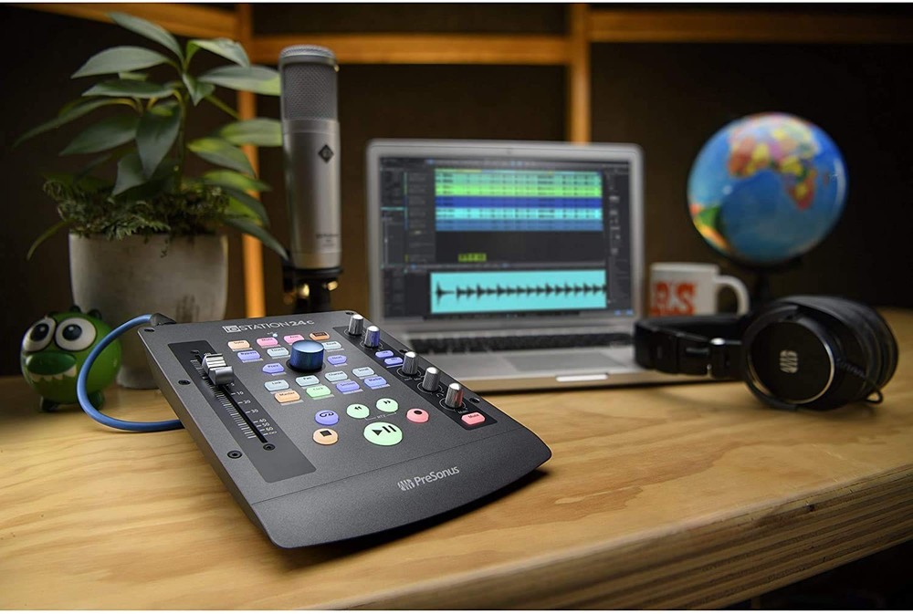 PreSonus ioStation 24c 2x2 USB-C Audio Interface and Production Controller with