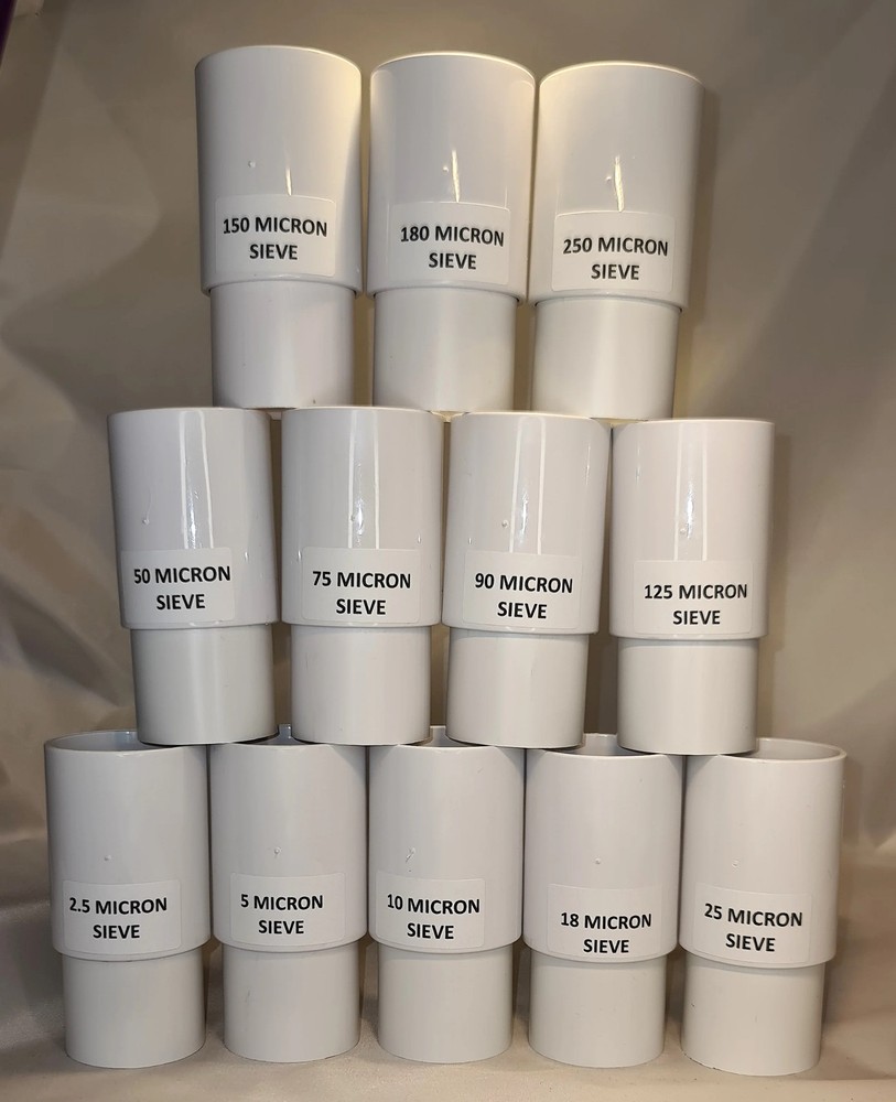 NYLON MICRON MESH STACKABLE SIEVE, FOOD GRADE STRAINER, HOME BREW, FILTER, WINE