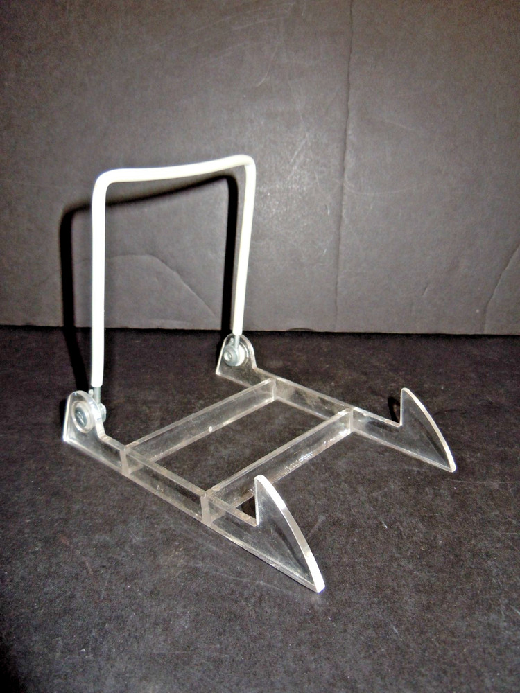 Clear Acrylic Adjustable Display Stand Medium Size