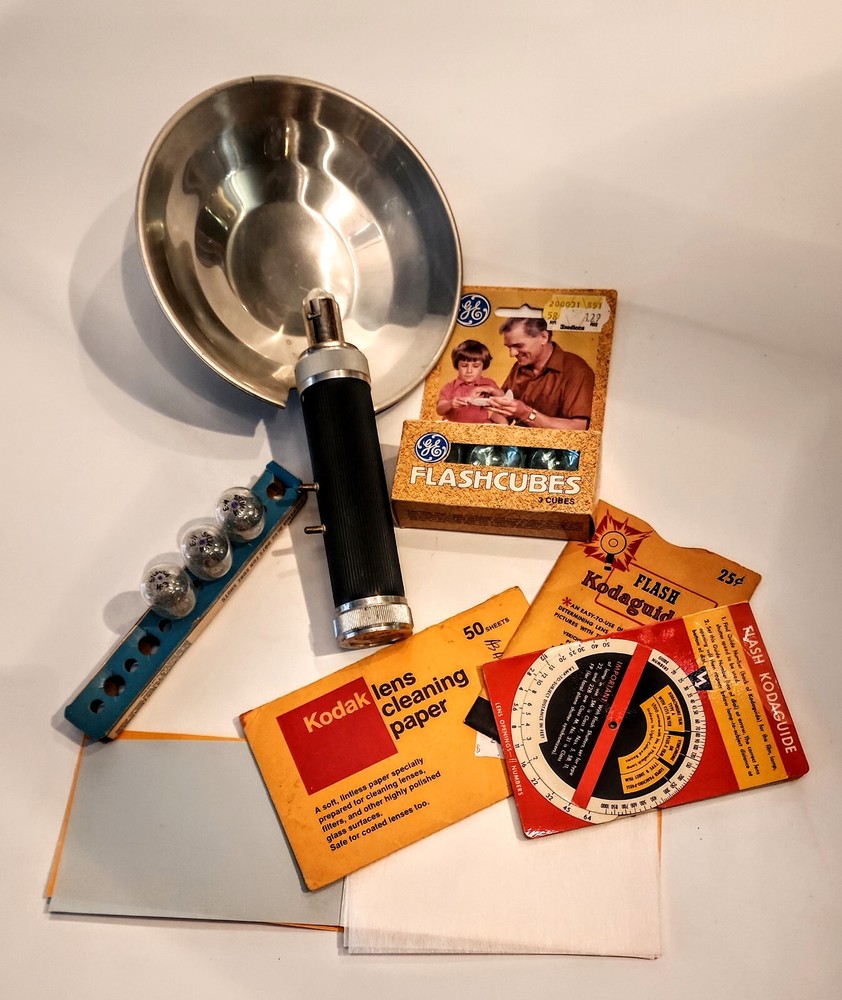 Vintage Camera Flash & Accessories Lot