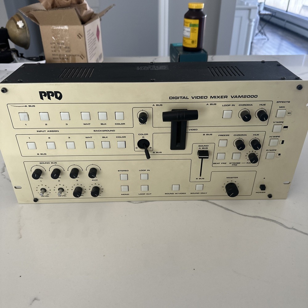 PPD Digital Video Mixer VAM2000 UNTESTED