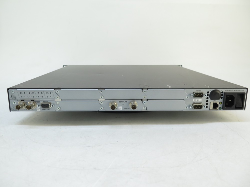 Sencore ATLAS MRD-3187A Modular Receiver Decoder, two Modules: Serial TS & Video