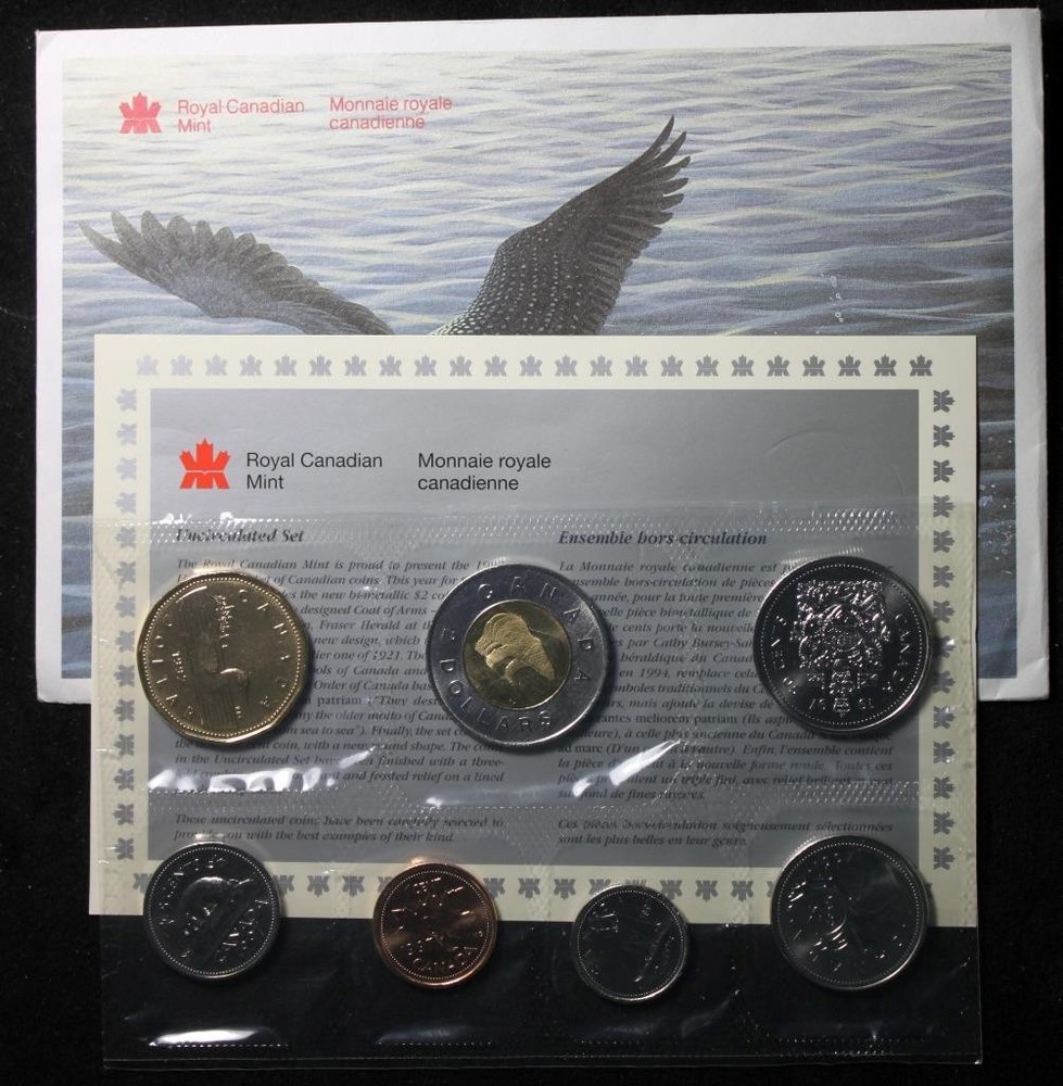 Canada 1998 Ottawa Mint Proof Like Set With COA & Envelope