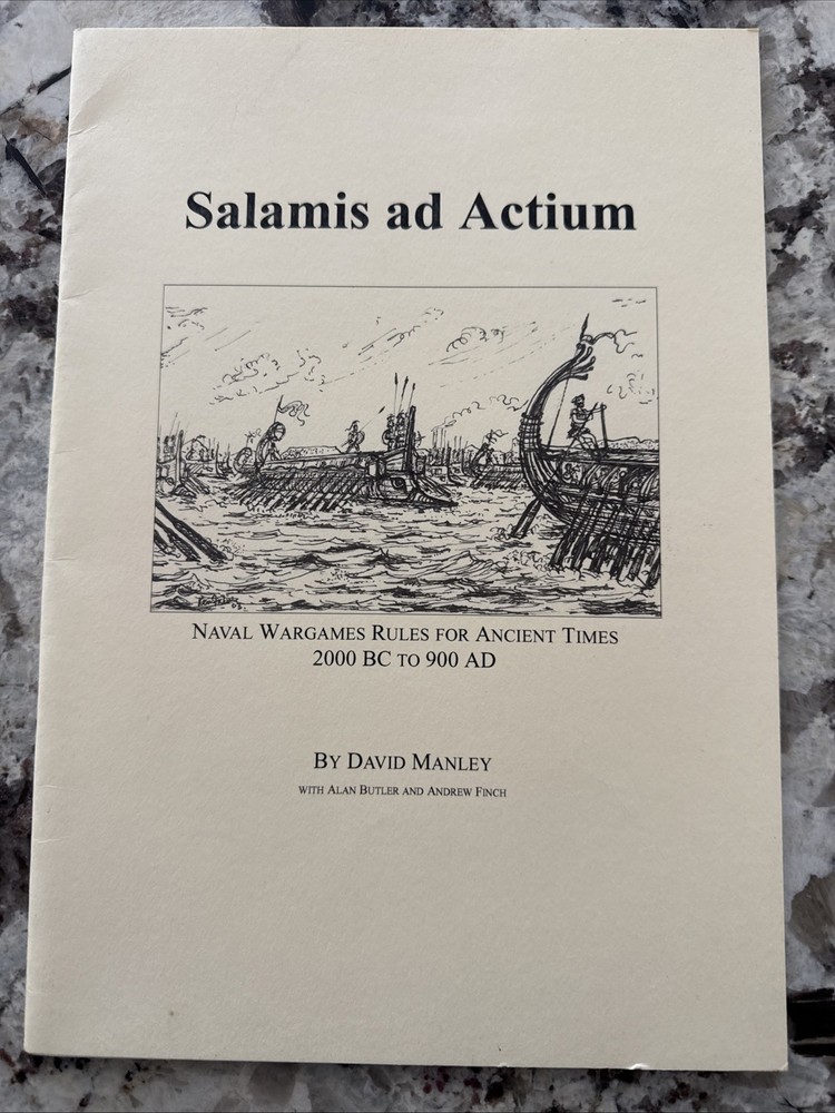 Naval Wargames Rules Salamis Ad Actium By David Manley