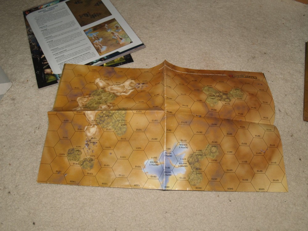 Classic Battletech Introductory Set 2007- maps quick rules & Inner Sphere Glance