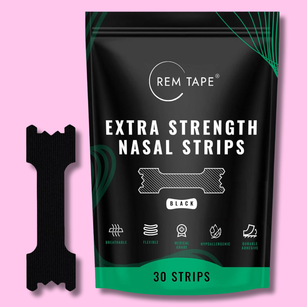 Extra Strength Nasal Strips (30 Pack) - Congestion & Snoring Relief!