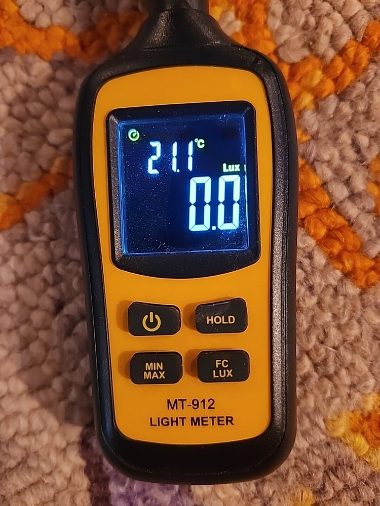 MT-912 Digital Light Meter Excellent Condition