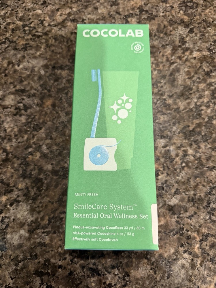 Cocolab SmileCare System Essential Oral Wellness Set Minty Fresh