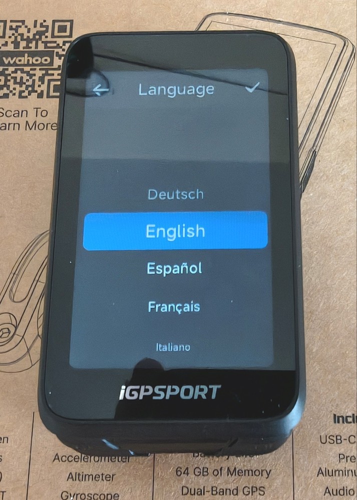 Igpsport Binavi Air