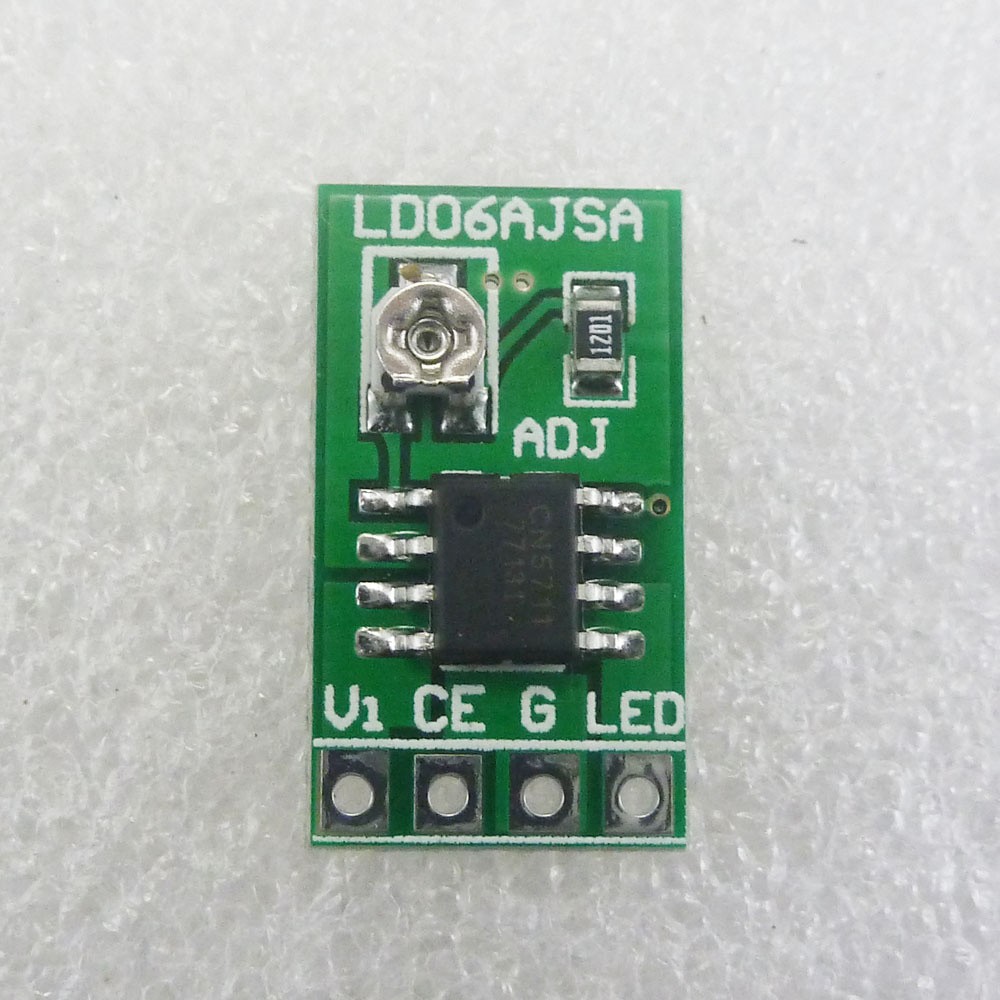 1PCS DC 3.3V 3.7V 5V LED Driver 30-1500MA Constant Current Adjustable Module PWM
