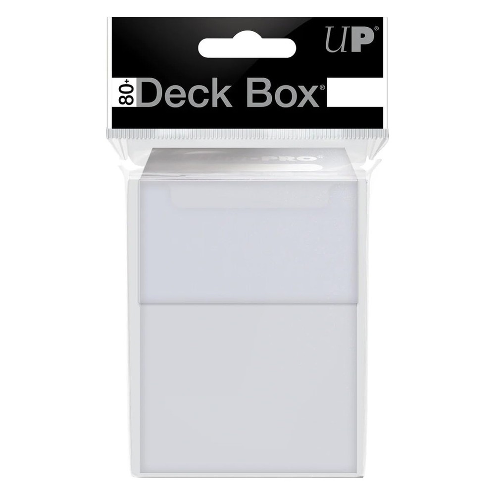 Ultra PRO Standard Deck Box 80-Count White