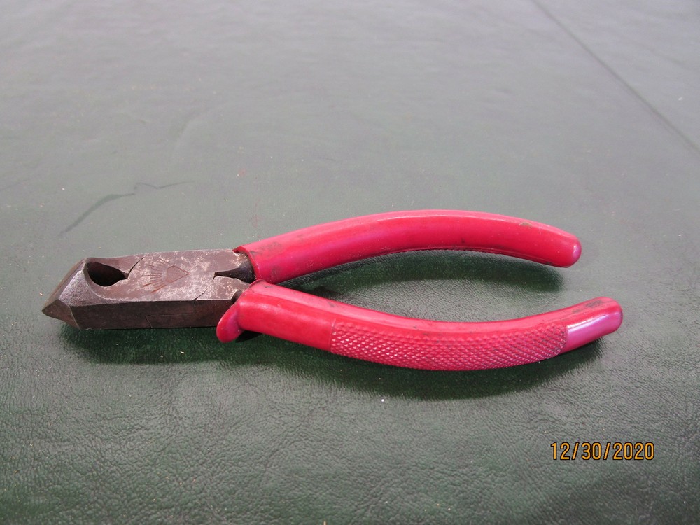 Diamond Logo 5 in. 45 Degree Angle Diagonal Flush Cutters