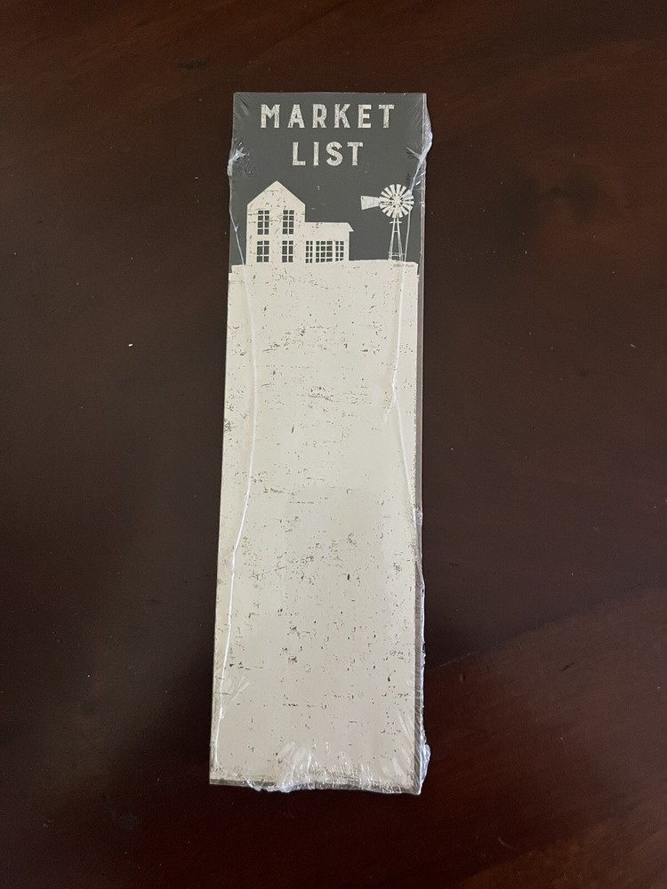 Magnetic Notepad List