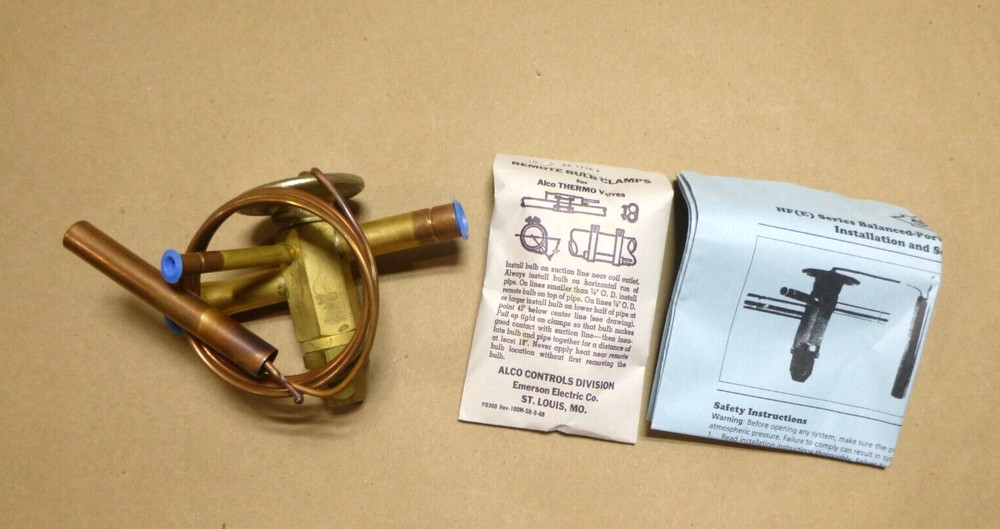 Alco HFES 4MC-01 Thermostatic Expansion Valve, Externally Equalized, 4 Ton Cap