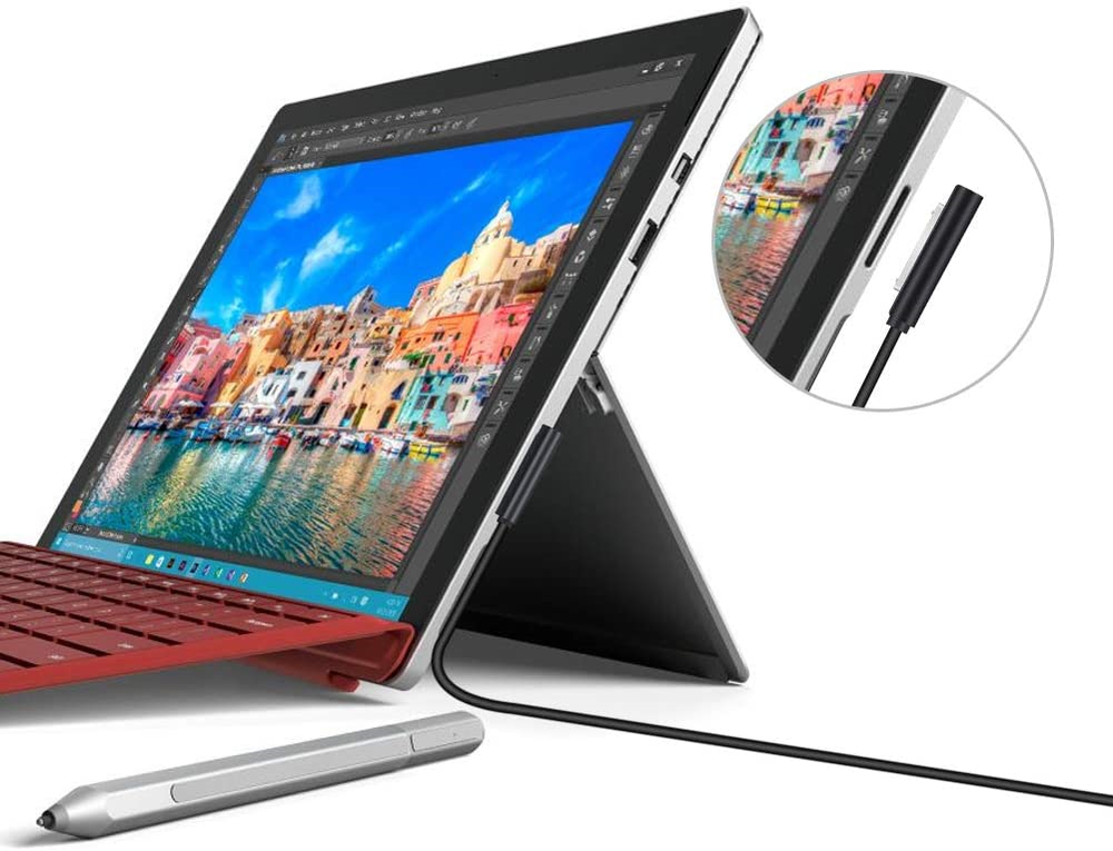 48W Surface Pro 2 Charger Power for Microsoft Surface 2 RT Pro 1 2 Window Tablet