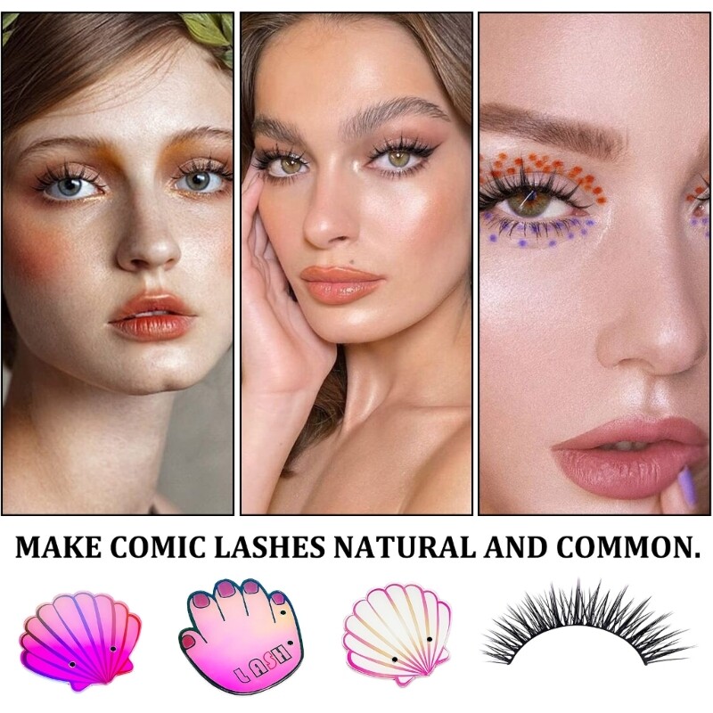 Shells Hand Shape Eyelash Extension Stand Lash Pallet Eyelash Extension Holder