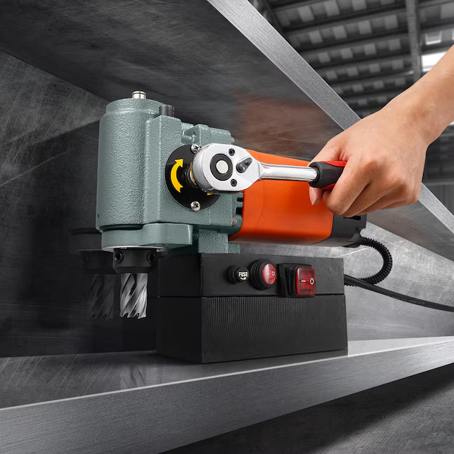 🔥 SVOPES 35mm 1300W Magnetic Drill Press Variable Speed Bench Best Price
