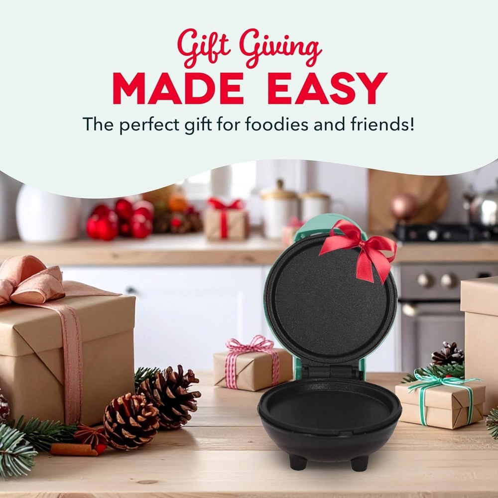 Dash Mini Maker Griddle Compact Nonstick Quick Heat Space-Saving Design