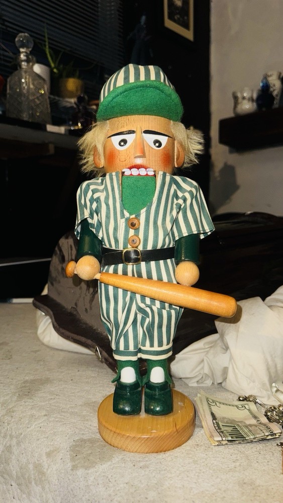 Steinbeck Baseball Nutcracker