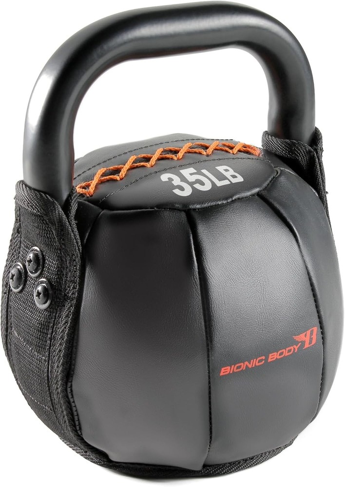 by Kim Lyons Soft Kettlebell W/ Handle Soft Weight Strength Training
