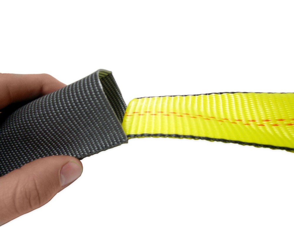 2" Webbing Protective Sleeve Sliding 4 Pack - 1 FT Long Edge Protection Tie Down