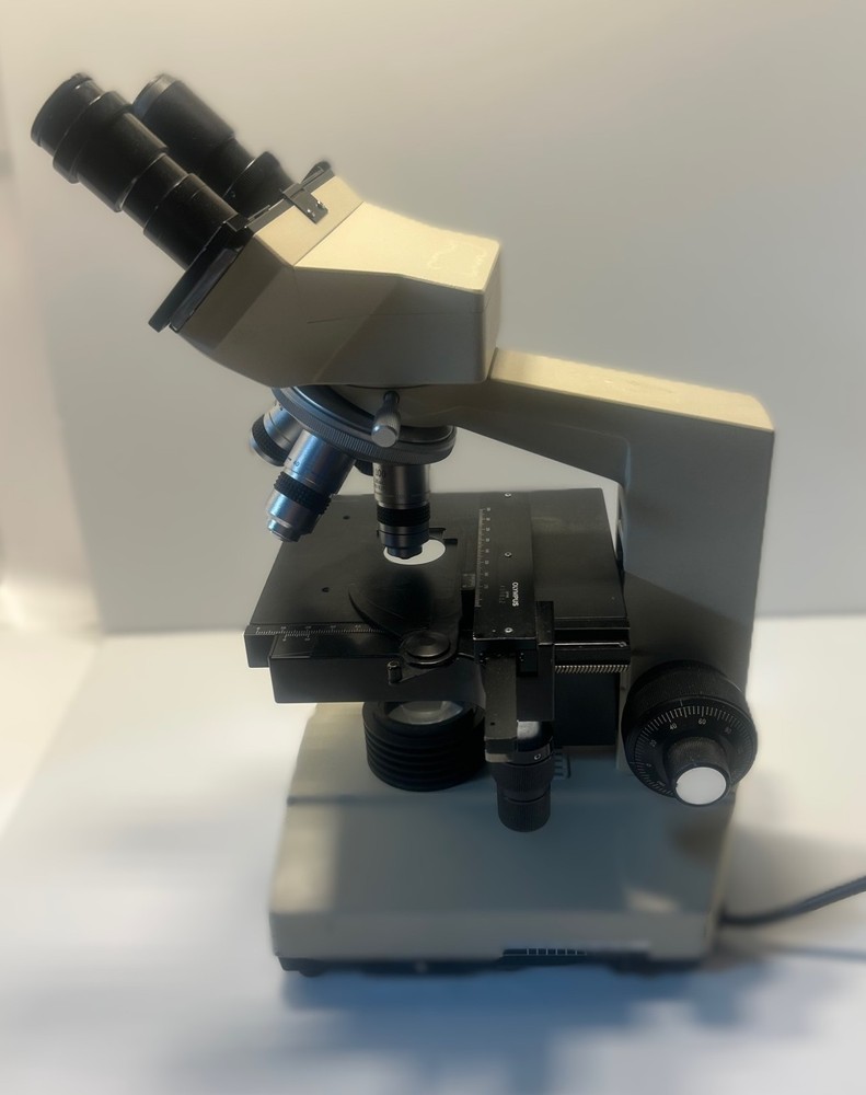Olympus CH Binocular Laboratory Microscope 50, 60 Hz