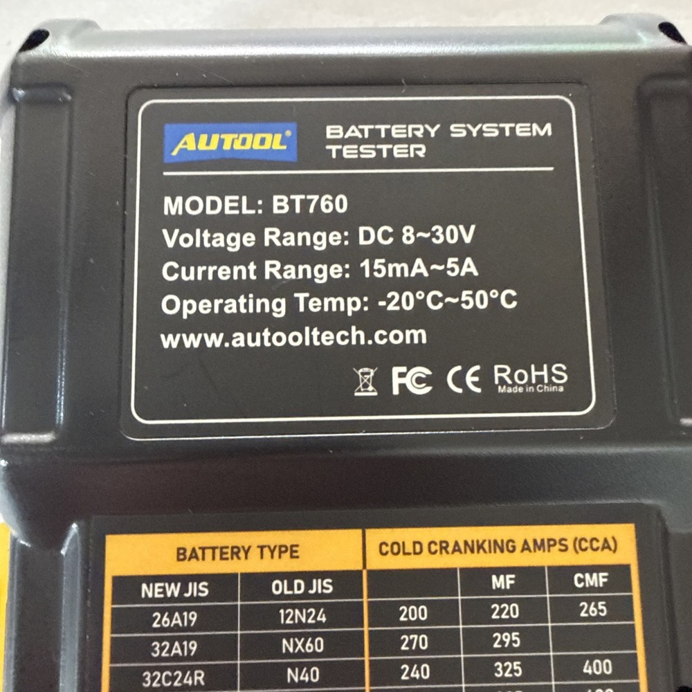 AUTOOL BT760 (I99011428)