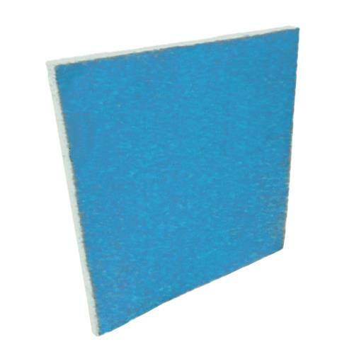 HVAC/Air Filter Media Roll, Blue/White MERV6 Polyester Media
