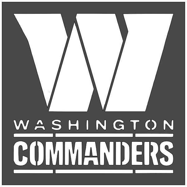 10"x10" Clear Plastic Stencil - Commanders (SC812)*****