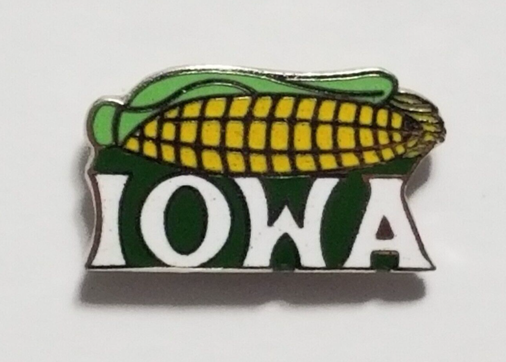 Iowa State Corn Cob Enamel Hat backpack Lapel Pin Pinback