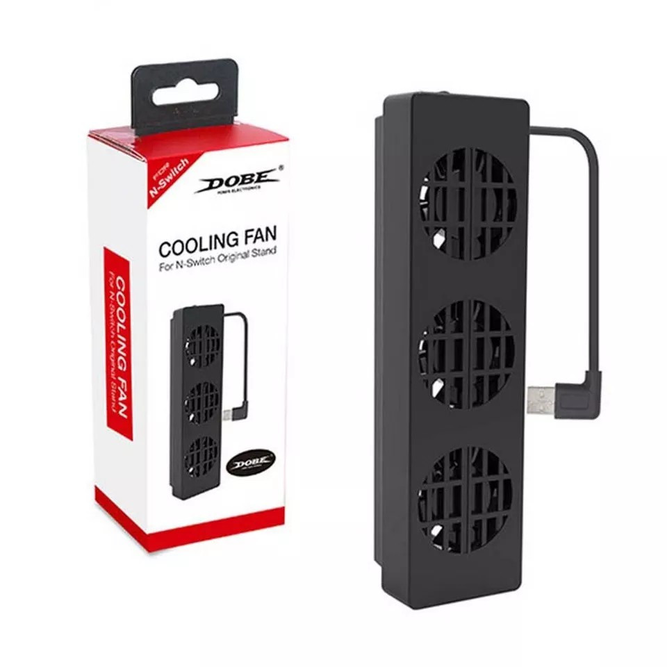 USB Adjust Mode Cooling Cool 3 Fan For Nintendo Switch Stand Dock