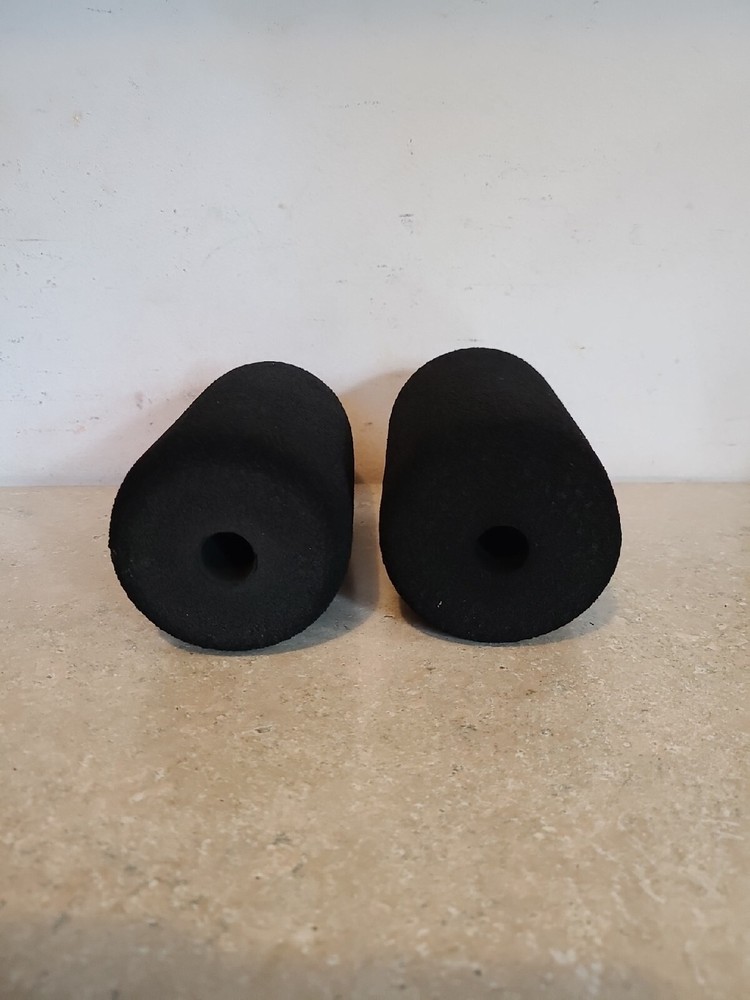 2Pcs Foam Foot Pads Rollers for Home Gym Exercise Machine Equipments Replacement