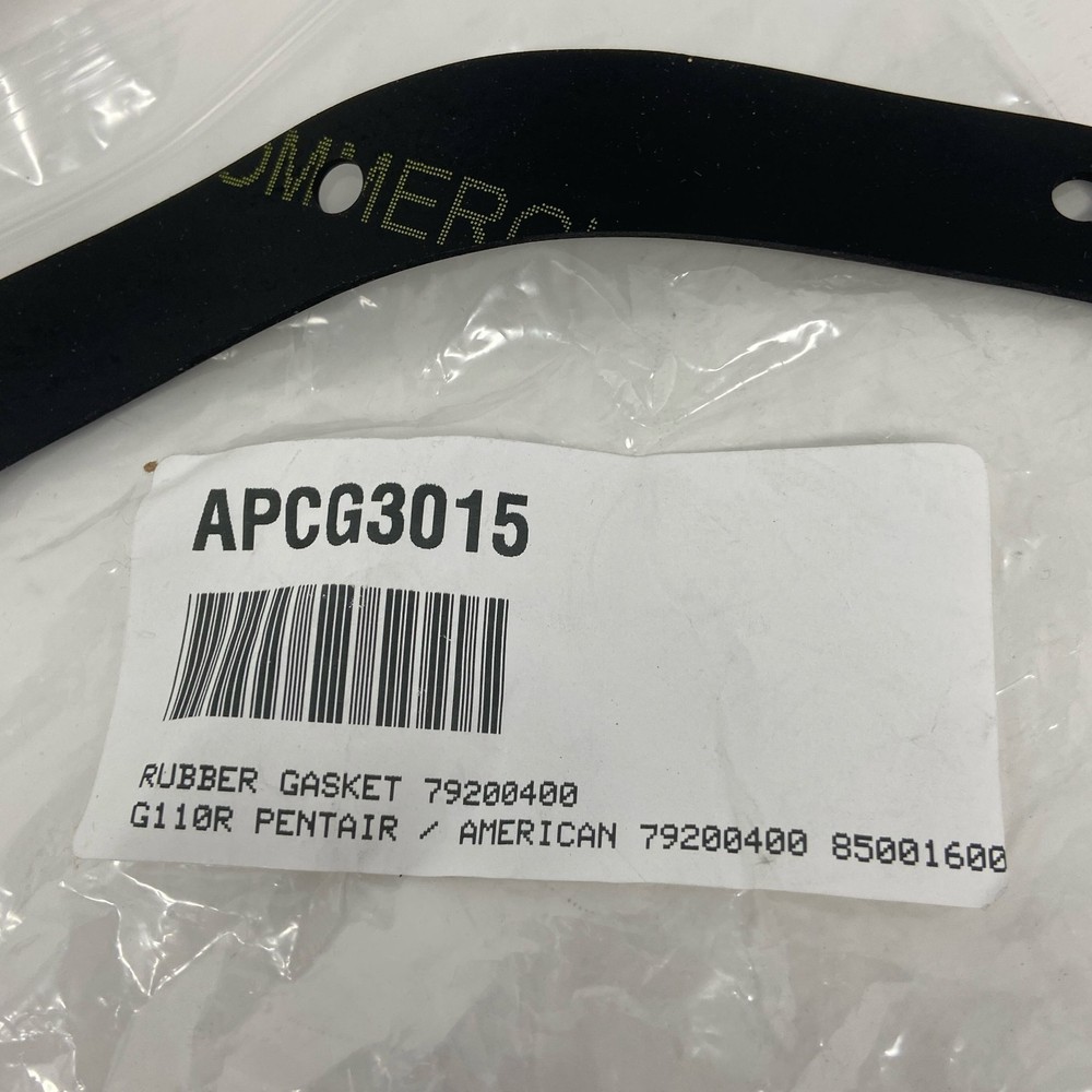 APC 10-Hole Standard Pattern Light Niche Gasket Single - Black - Pentair