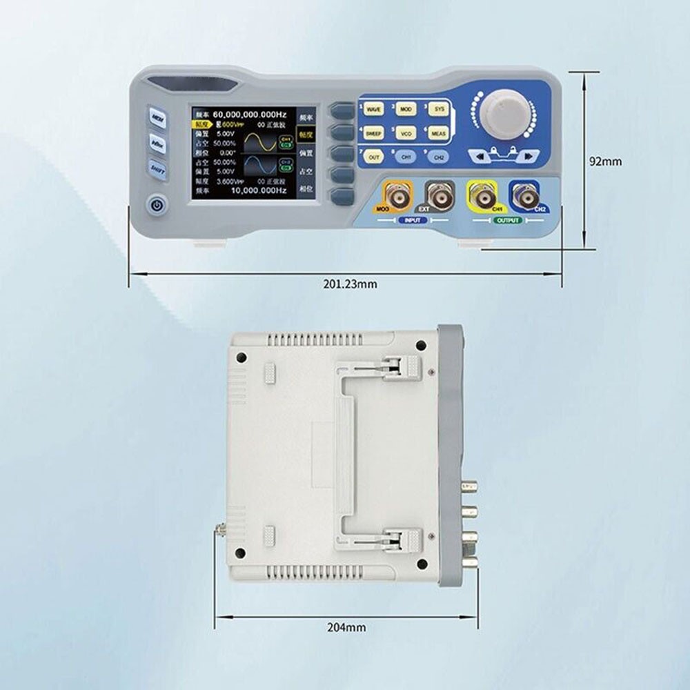 For JDS8060 60MHz Dual Channel DDS Function Arbitrary Waveform Signal Generator