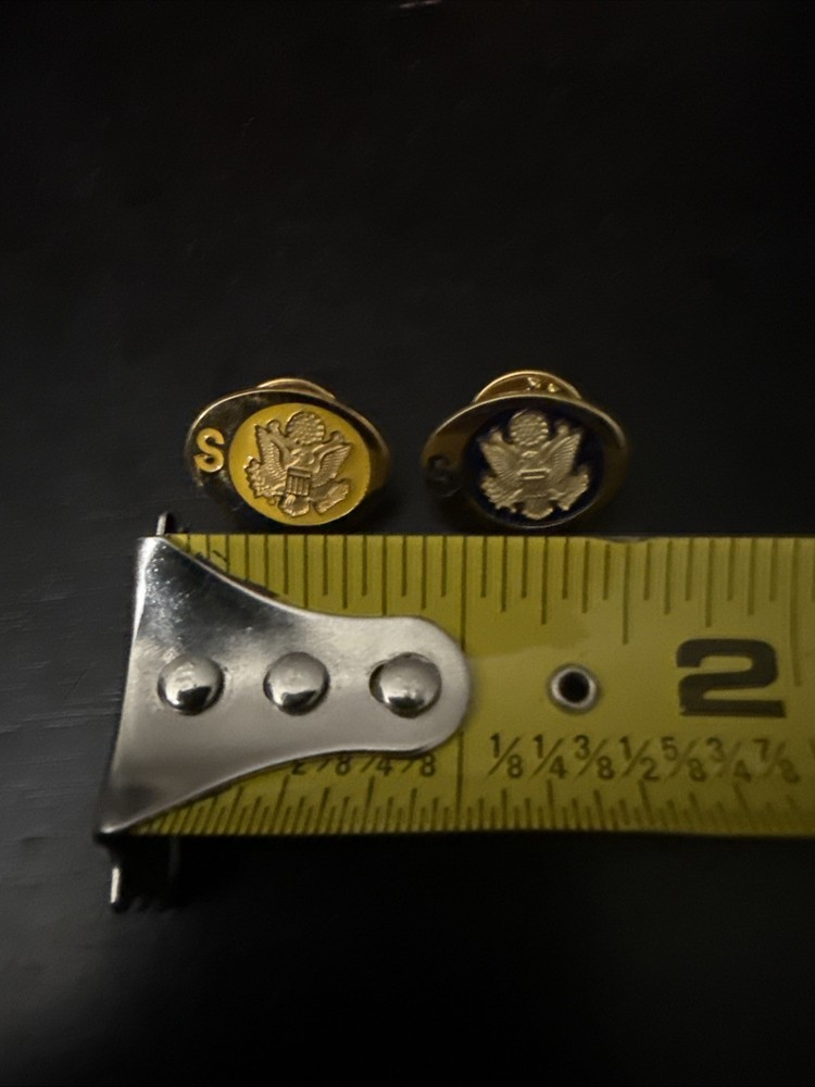 Pin Diplomatic Security Service DSS Purple Yellow